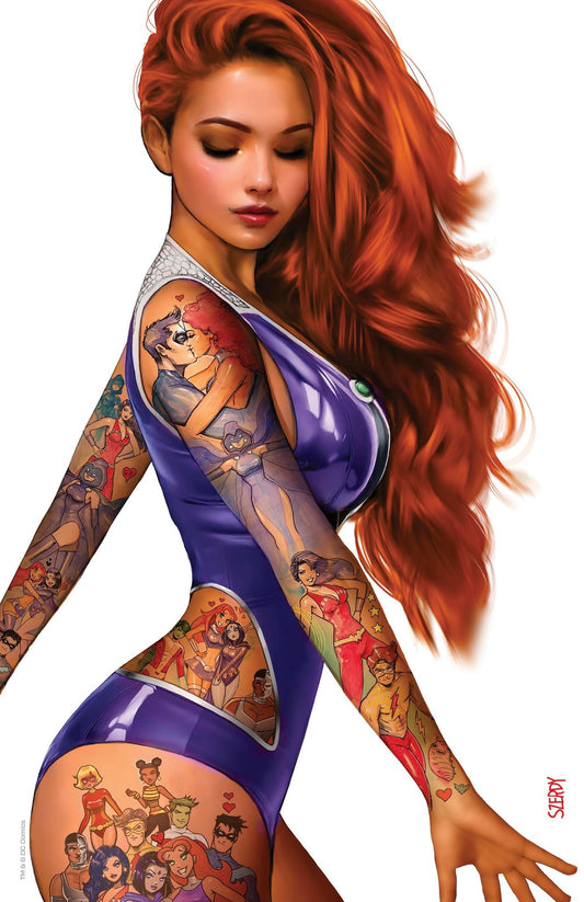 TITANS #1 SIGNED Nathan Szerdy (616) Tattoo Virgin Var w/COA IN STOCK