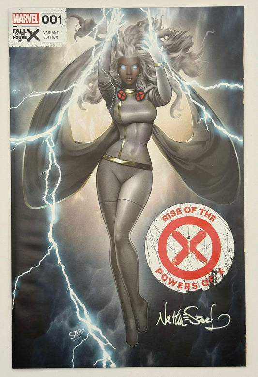 RISE OF POWERS OF X #1 SIGNED Szerdy Unknown Comics EXCL w/COA